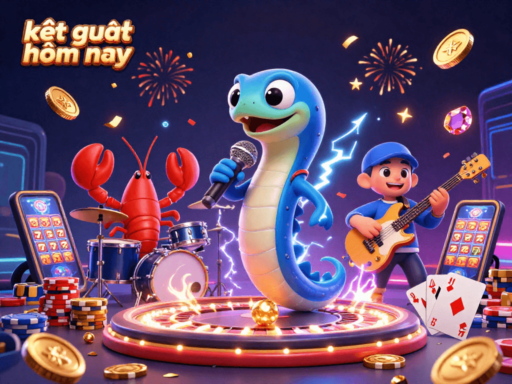 Experience exciting kết quả hôm nay with dynamic casino elements showcasing vibrant gaming action.