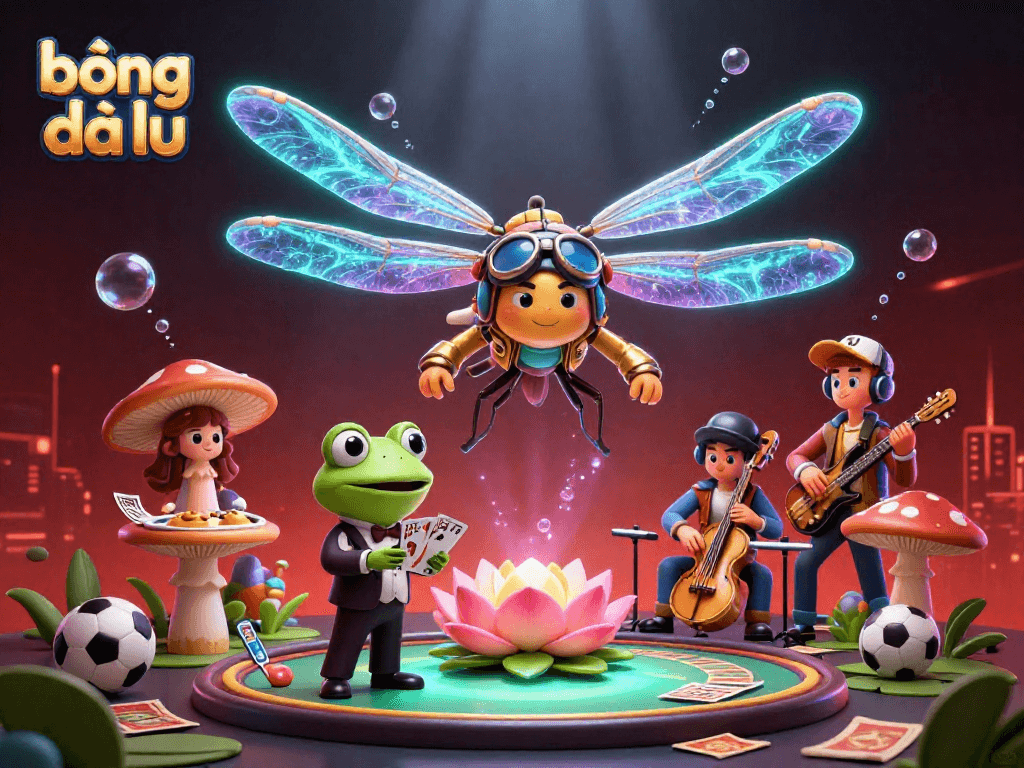 bóng đá lu showcases an engaging scene with dynamic sports betting elements in a vibrant casino environment.